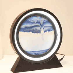Flopper™ - Rotating Sandscape Lamp