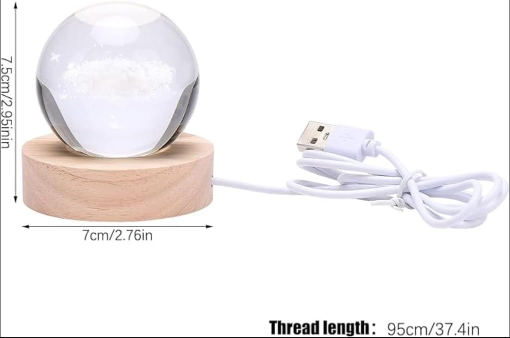 Flopper™ - 3D Moon Crystal Ball