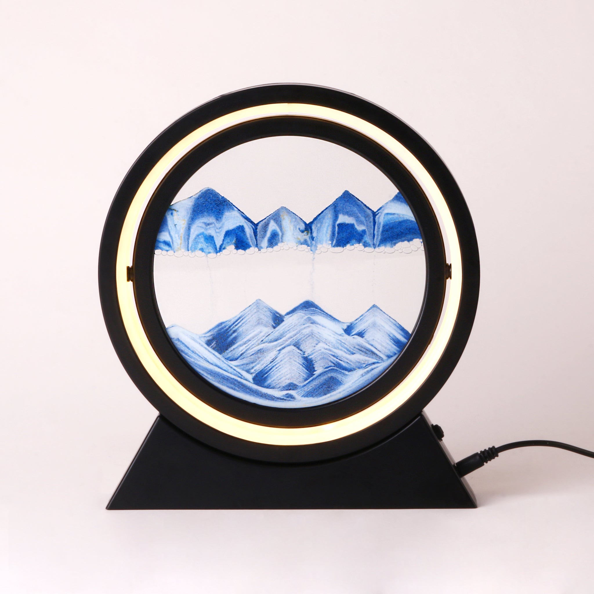 Flopper™ - Rotating Sandscape Lamp
